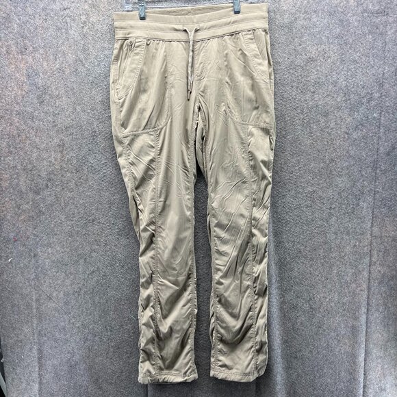 The North Face Pants Womens Large Beige Aphrodite FlashDry Outdoor Hiking - Picture 1 of 10